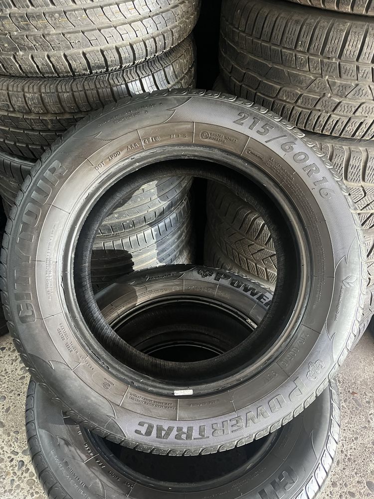 4 anvelope vara 215/60 R16, 6mm profil ramas! Dot 2016