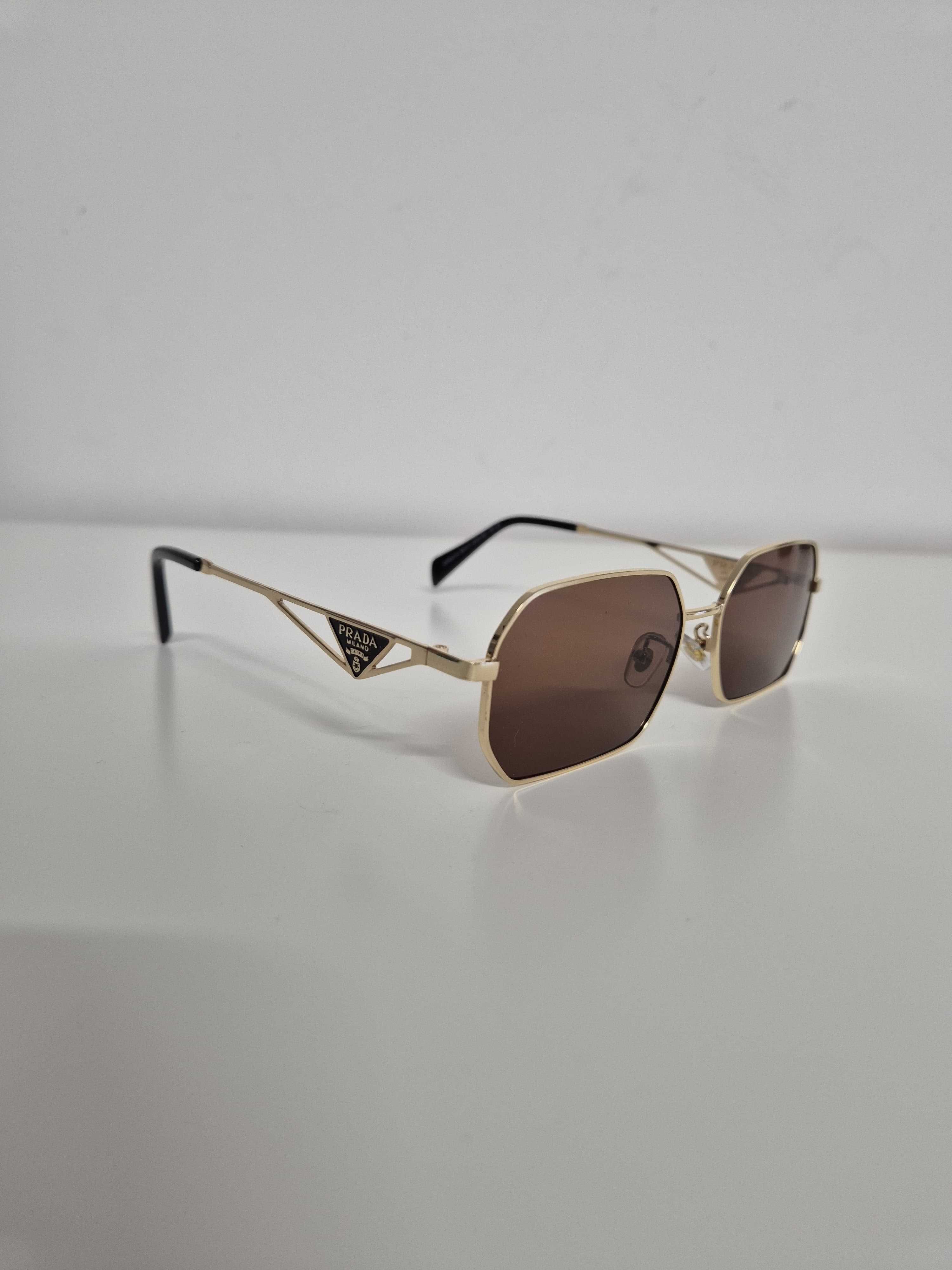 Ochelari de soare Prada Negru/Maro