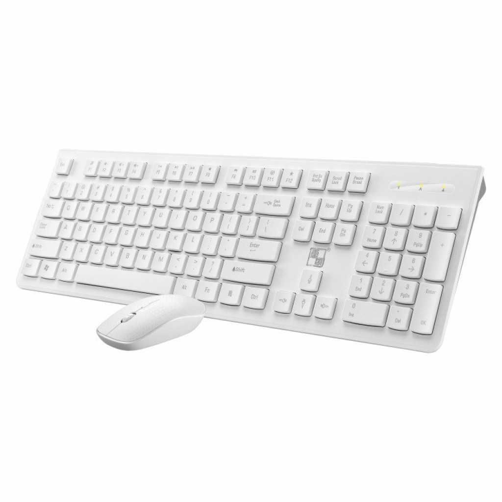 Безжични Wireless клавиатура и оптична мишка, съвместими с Windows