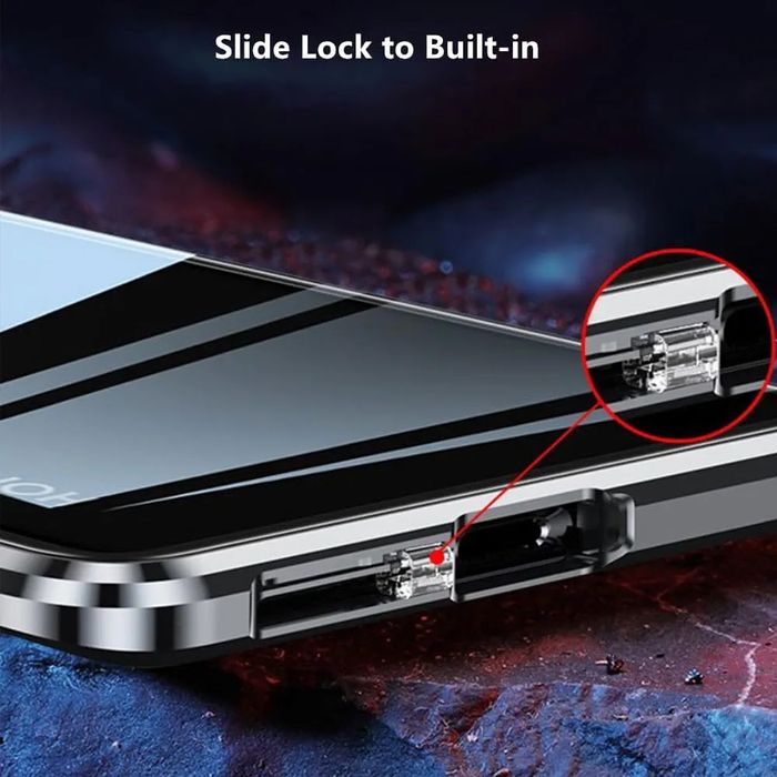 Carcasa magnetica aluminiu Anfairlace pentru Honor 90