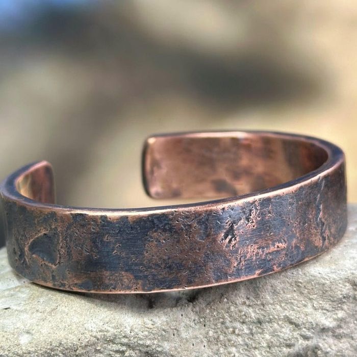 Медные лечебные браслеты ручной работы