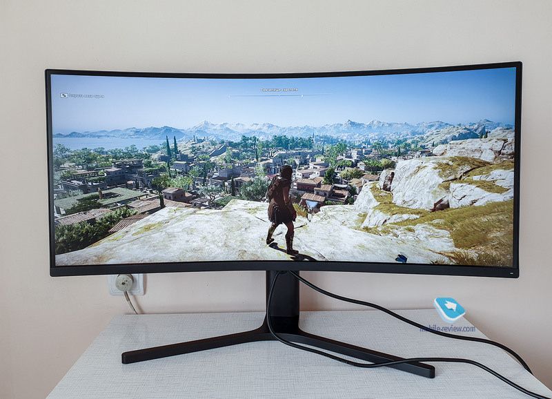 Игровой 2K монитор Xiaomi 34”, 180 Гц, изогнутый
