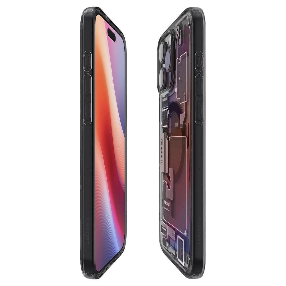 Spigen ultra hybrid mag magsafe за iphone 16 pro max - zero one black