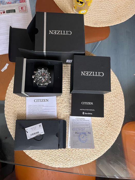 Citizen Ecodrive Promaster,гаранция