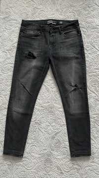 Koton jeans man denim negru bărbați - mărimea 48