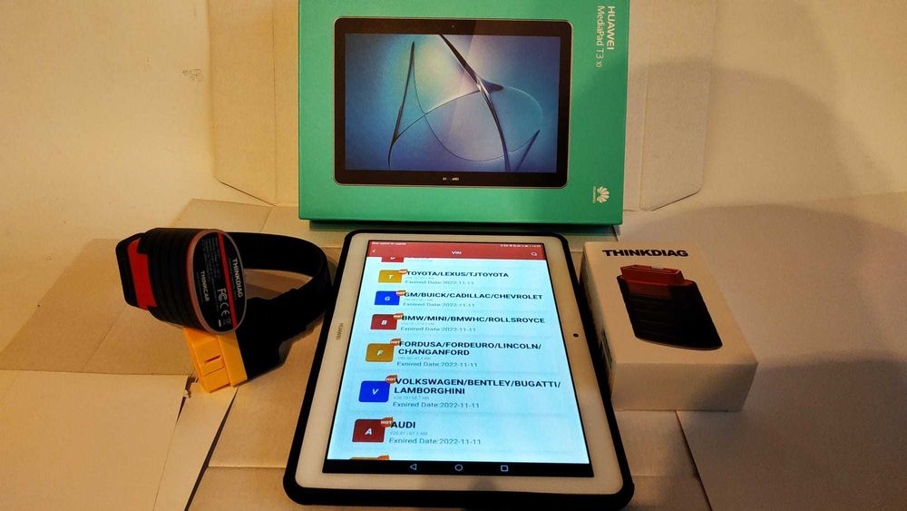 Kit Interfata Auto Launch Thinkdiag +Tableta Huawei 2 ani update