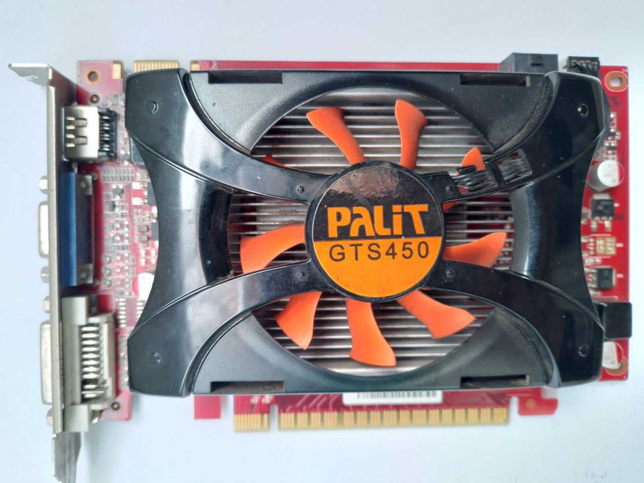 Видео карта Palit GeForce GTS450, 1024MB DDR3 128bit