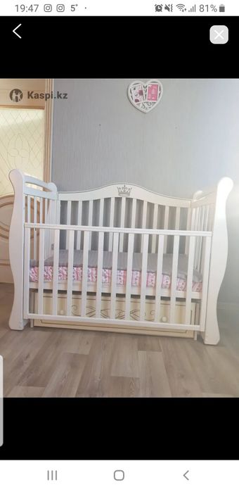 Отдам кроватку детскую