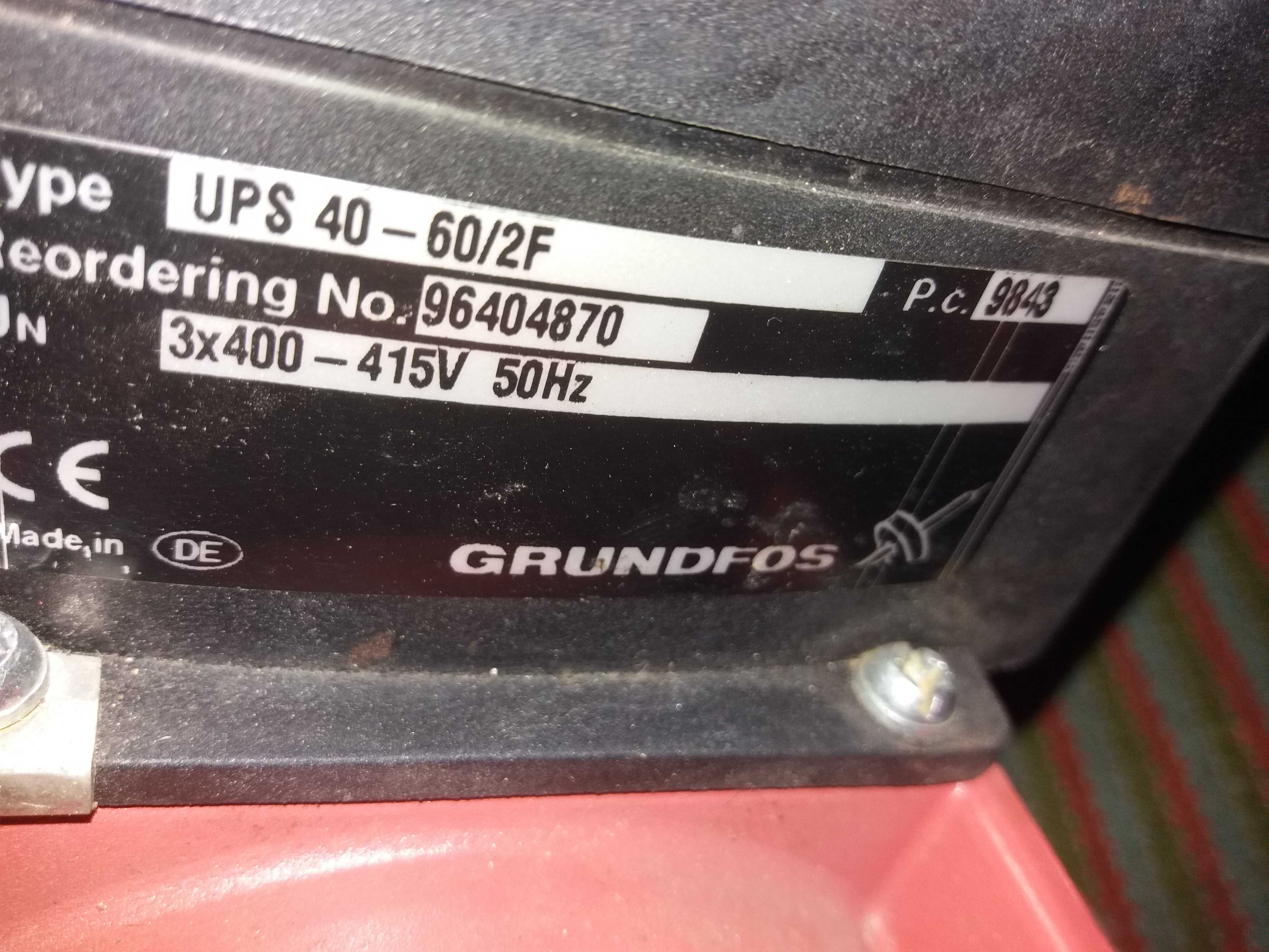 Pompa caldura GRUNDFOS ups 40/60 noua - cel mai ieftin pe olx