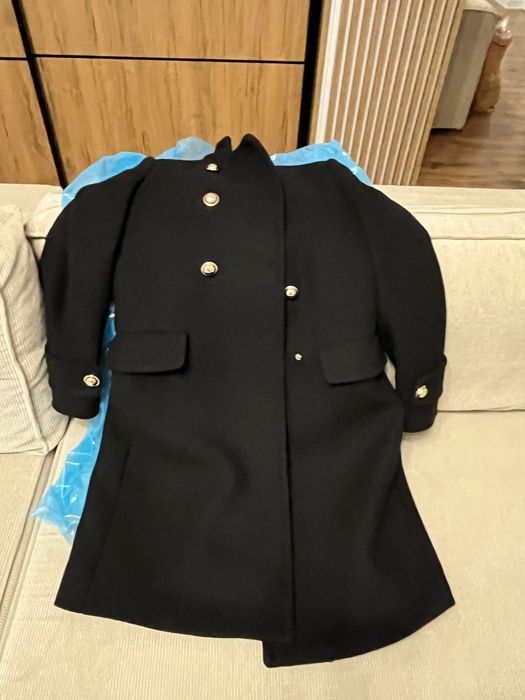 Palton Mango Xs, negru