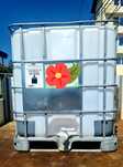 IBC foarte rezistent bazin cadru metalic 1000litri cu transport inclus