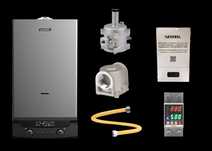 EVEREL двухконтурный газовый котёл 16 kW имеются комплект