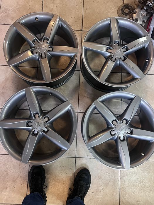 Jante audi originale noi Sline 5x112 r18 - 2500 lei