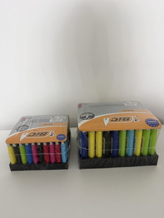 Brichete BIC Mini J25 si Maxi J26