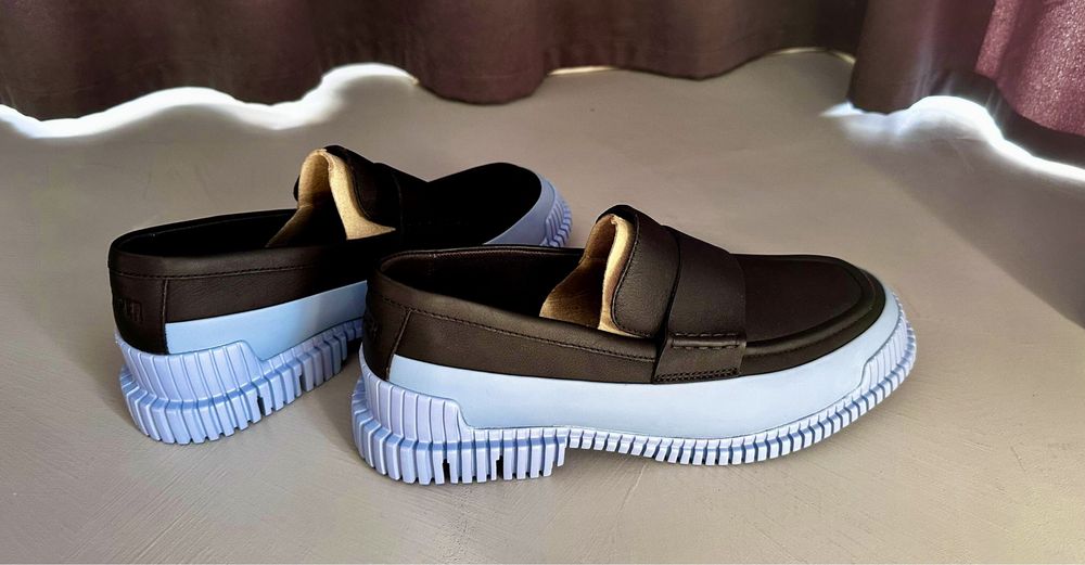 Pantofi CAMPER , stil loafer, talpa groasa