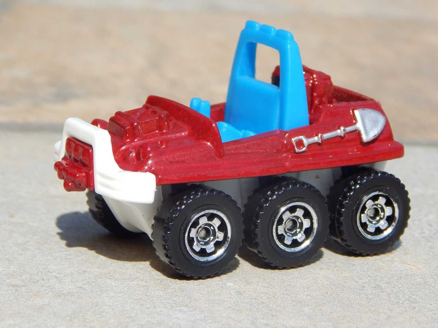 Macheta buggy ATV 6x6 MBX Arctic Matchbox Mattel 2011