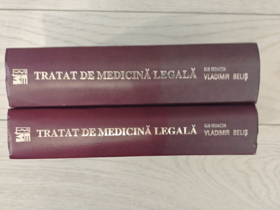 Set Vladimir Belis, Tratat de medicina legala,Complet, 2 vol, Cartonat