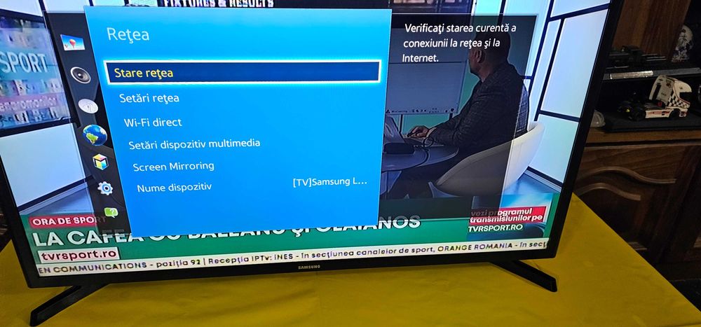 Televizor LED Smart Samsung, 81 cm, 32J5200, Full HD, Clasa A+