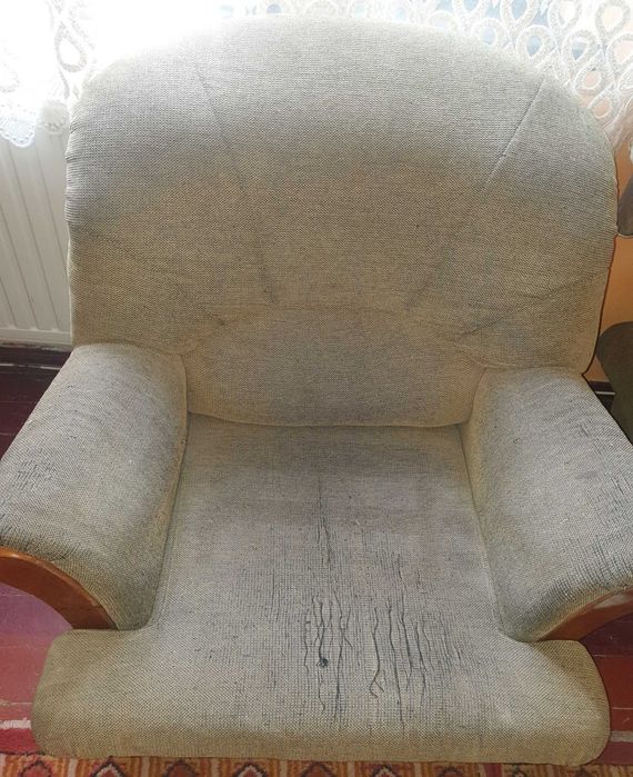 Canapea extensibilă + 2 fotolii