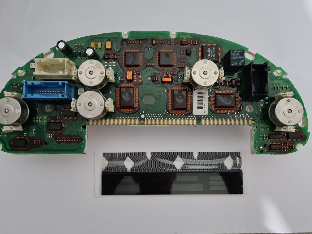 Display/Cablu pt. reparație afisaj original ceasuri BMW E38/E39/E53/X5