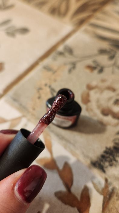 Гел лак розов бляскав