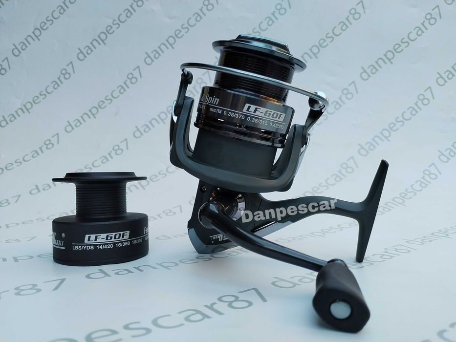 SET 4 Mulinete FL Feeder LF6000 tambur LONGCAST 10 rulmenti