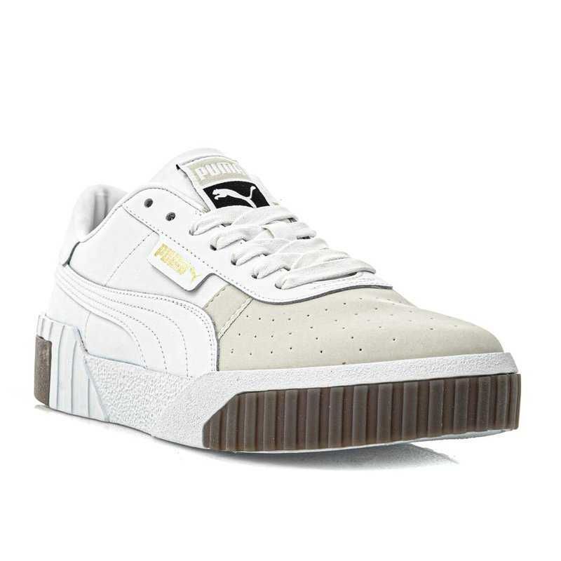 Adidasi Puma Cali Leather "WHITE Exotic " ORIGINALI 100% nr 37