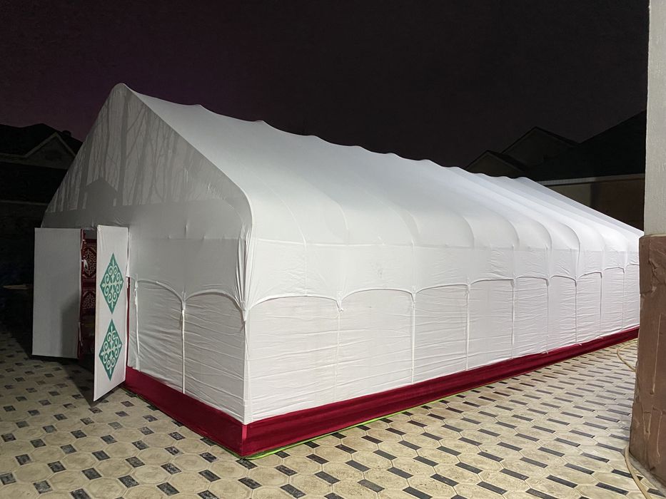 Қазан ошақ, палатка ыдыс- аяқ, стол стулья