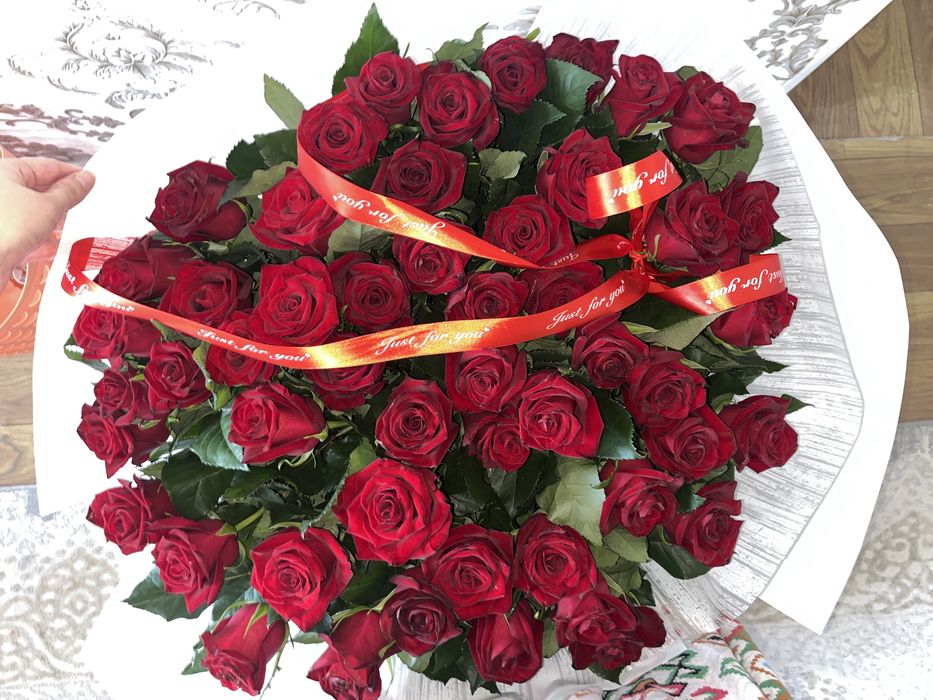 51шт роза свежые