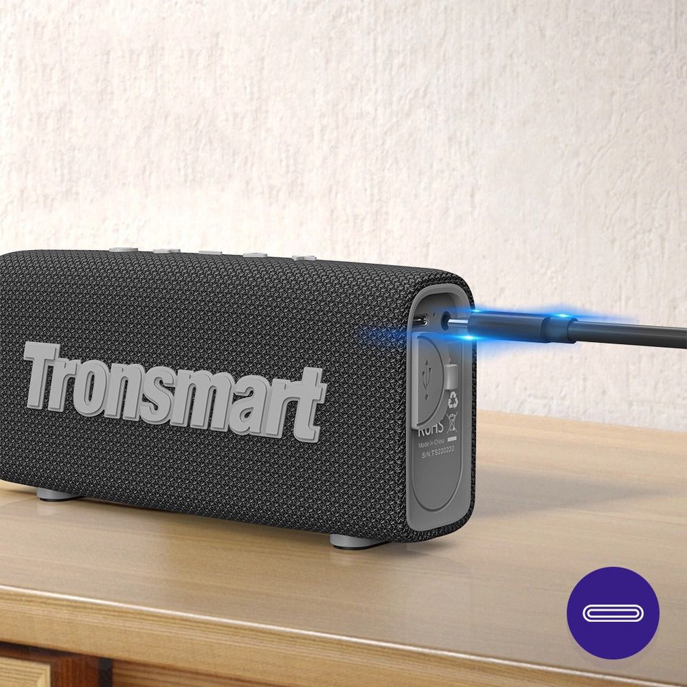 Boxa portabila fara fir Tronsmart Trip, Bluetooth 5.3, 10W, AUX IN, A