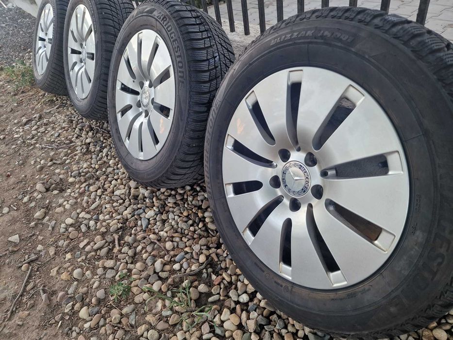 Jante Mercedes C classe W 205 cu gume de iarna