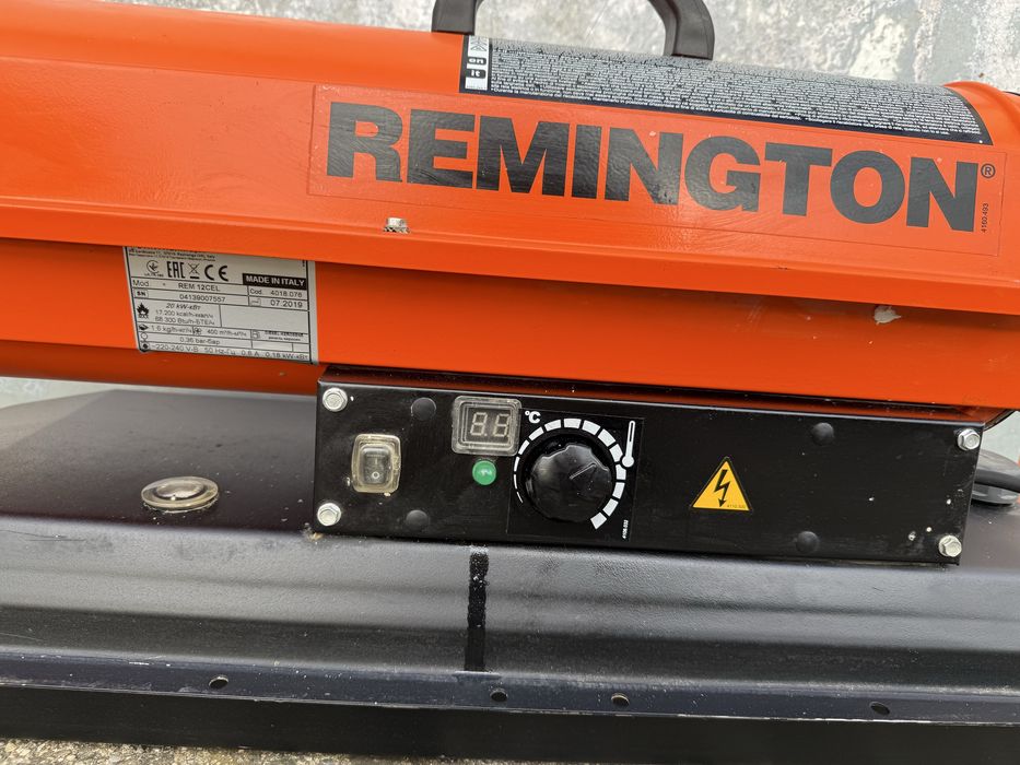 Tun aer cald caldura Remington REM 12 CEL pe motorina Diesel