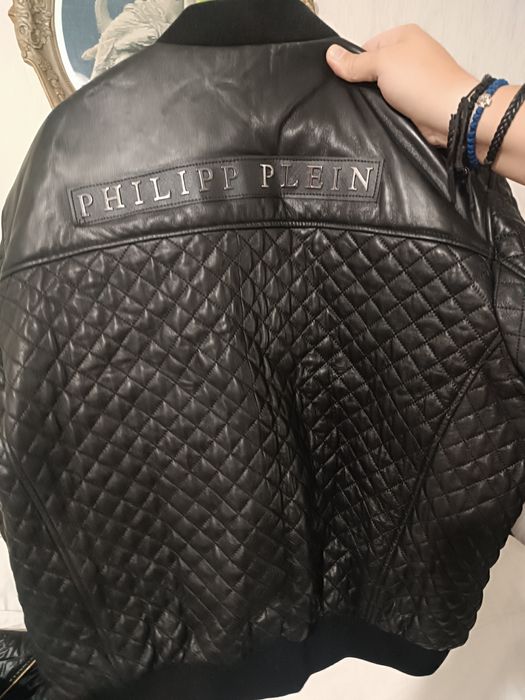 Philip plein мъжко кожено яке