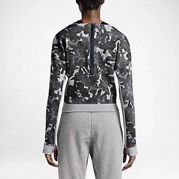 Найк Nike Tech Fleece женска спортна блуза фланела размер М