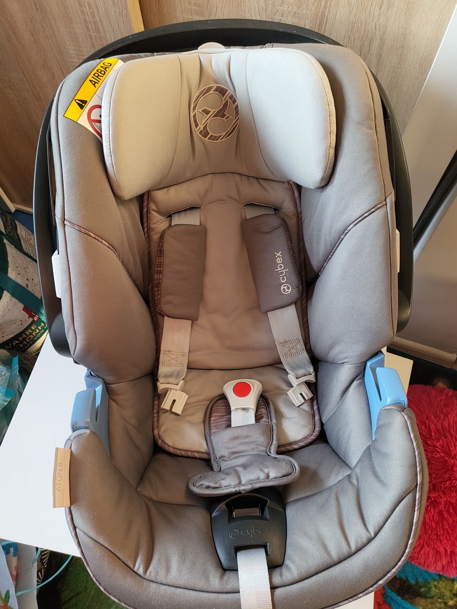 Кошница за бебе Cybex Aton 5, grey
