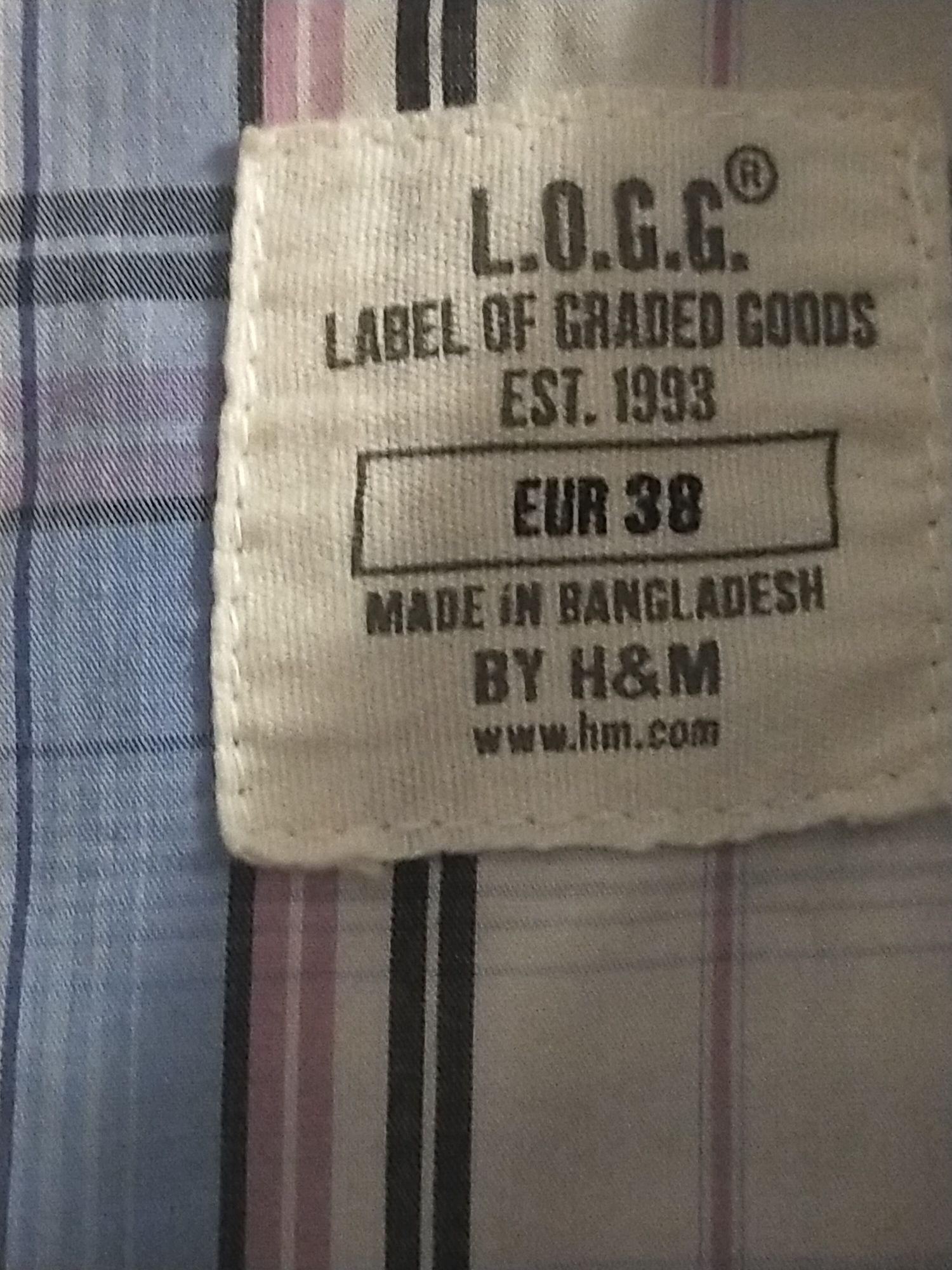 Рубашка, за 1200тг L.O.G.G. LABEL OF GRADED GOODS EST. 1993

EUR 38

M