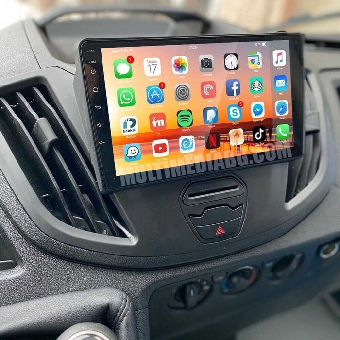Ford Transit 2013-2021 Мултимедия Навигация Android