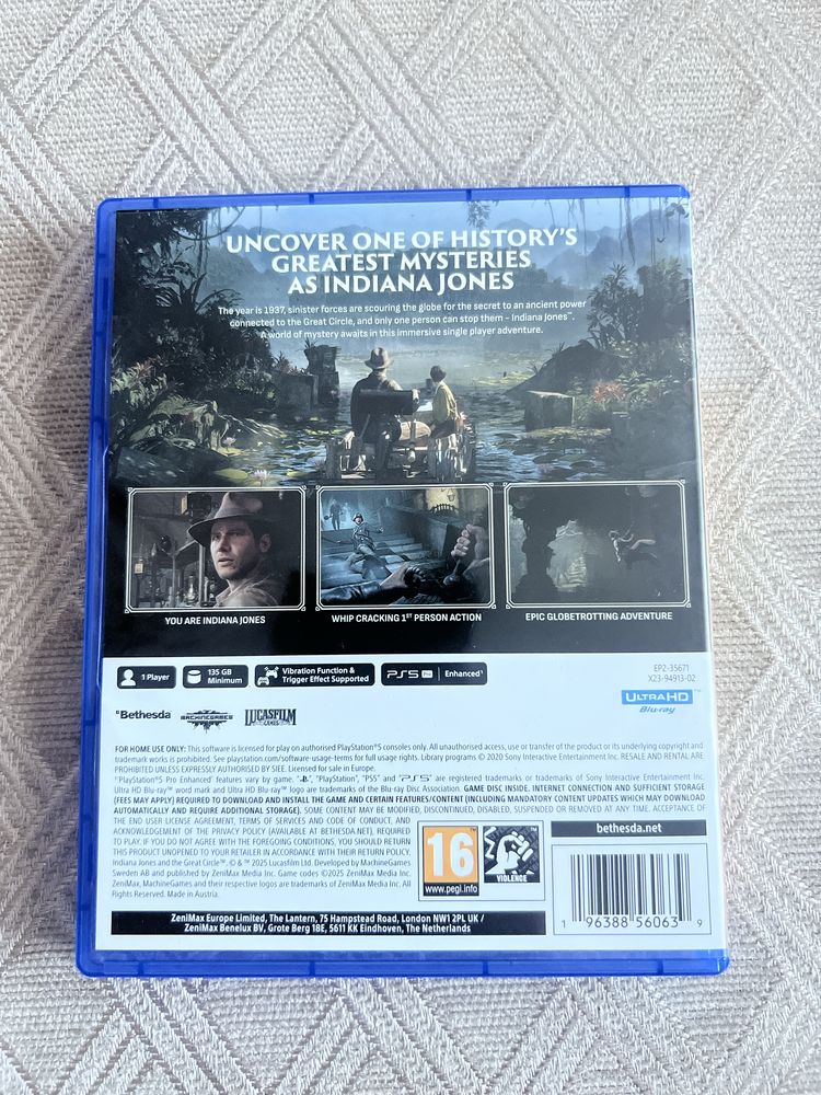 Indiana Jones and the Great Cycle (PS5)