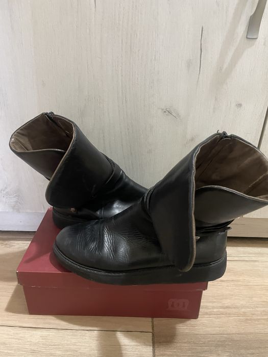 Естествена кожа боти.38номер 25лв