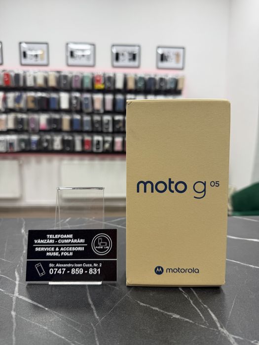 Motorola G05 - 256Gb - NOU - Sigilat - 2 Ani Garantie!