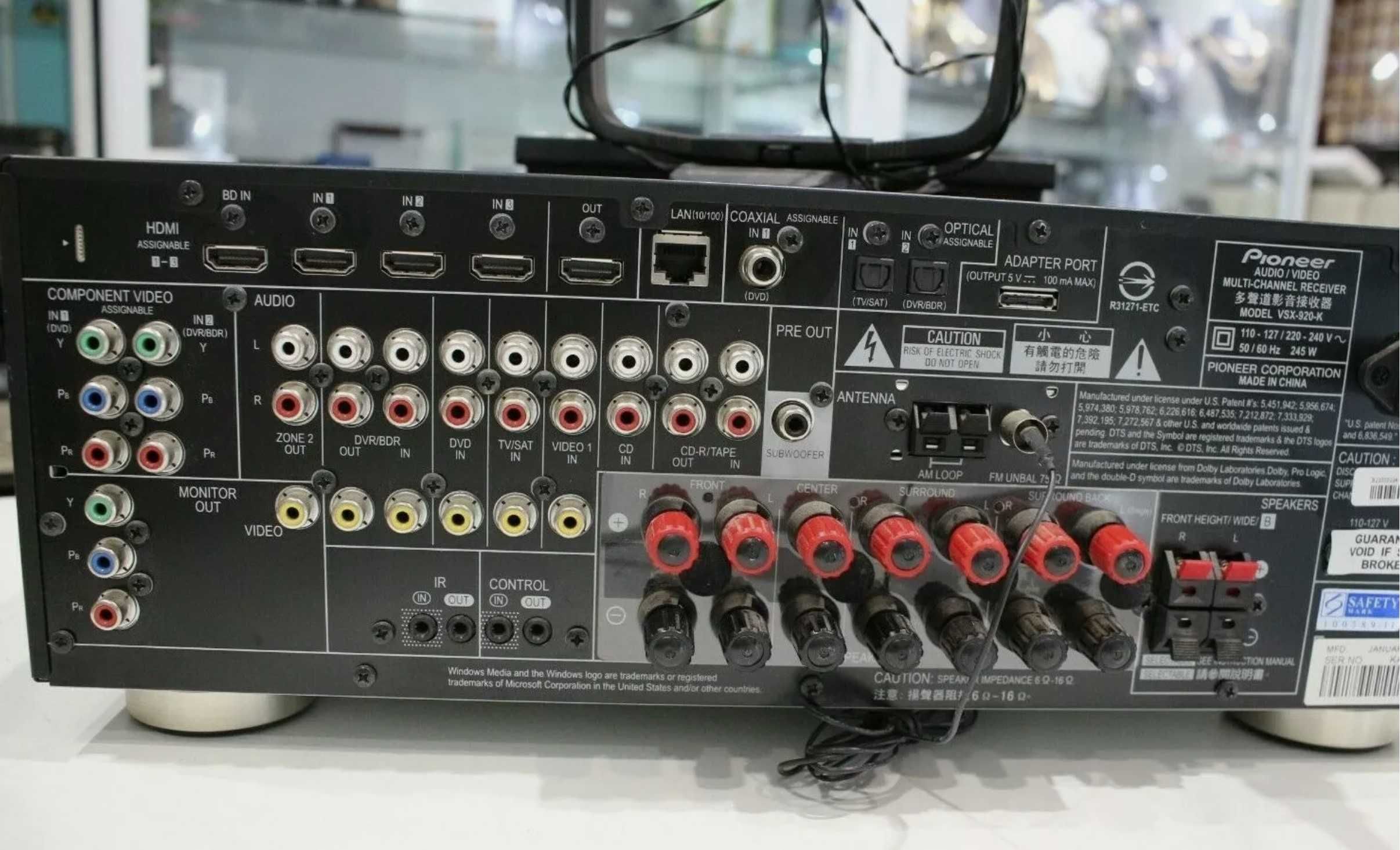 Receiver Pioneer VSX-920 140W