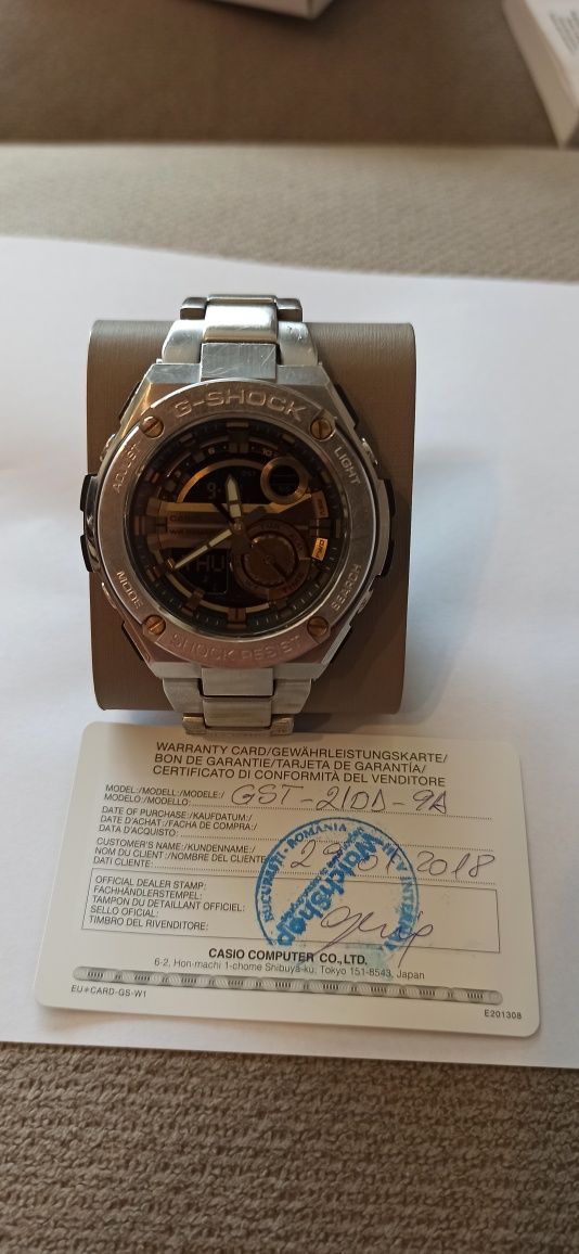 G-Shock GST-210D-9AER G-Steel