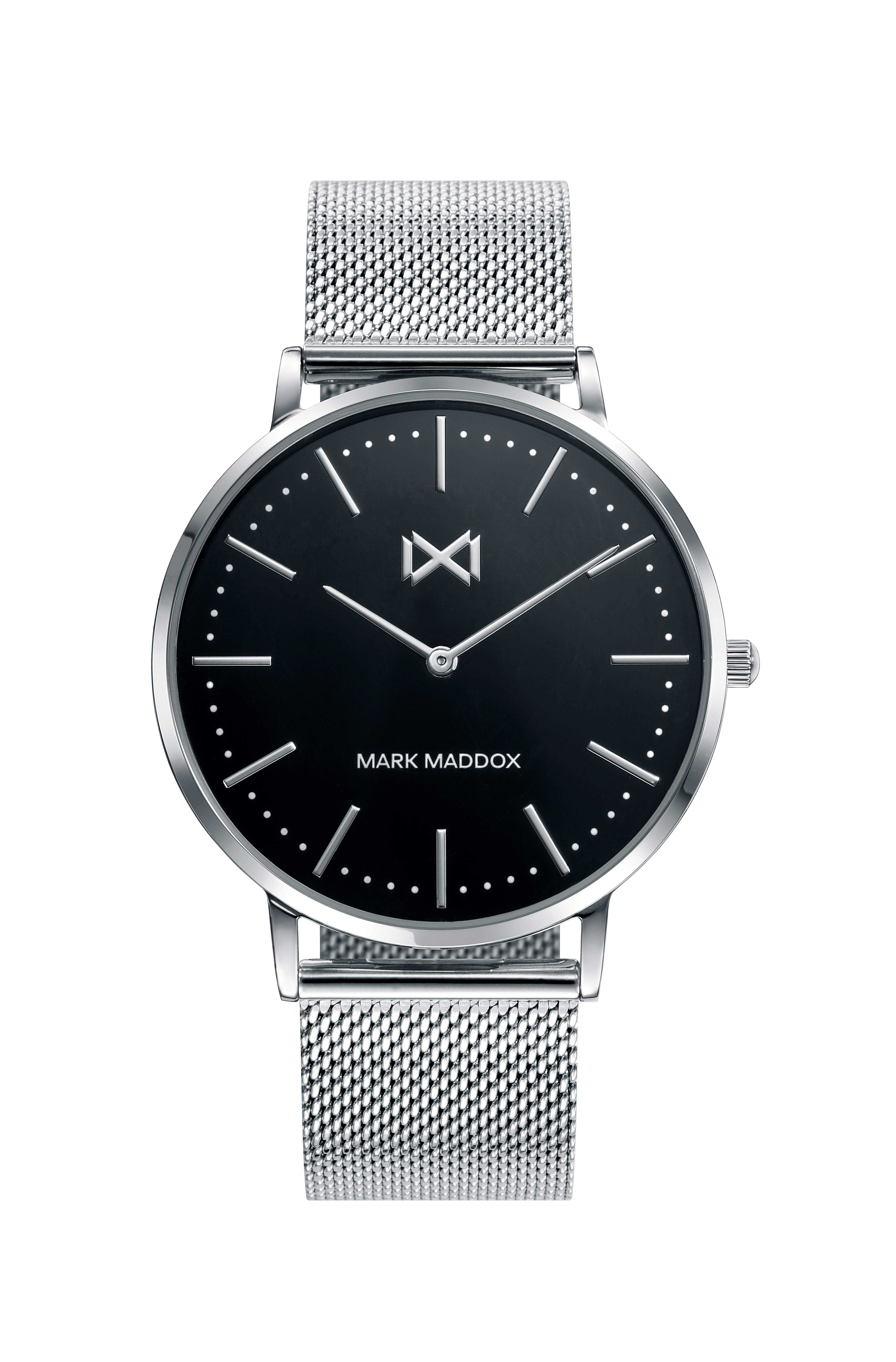 Ceas Mark Maddox cod HM7122-57, inox argintiu, carcasa 41mm