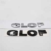 Емблема надпис (logo) GOLF черен,хром