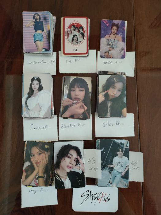 К-поп ломо карты