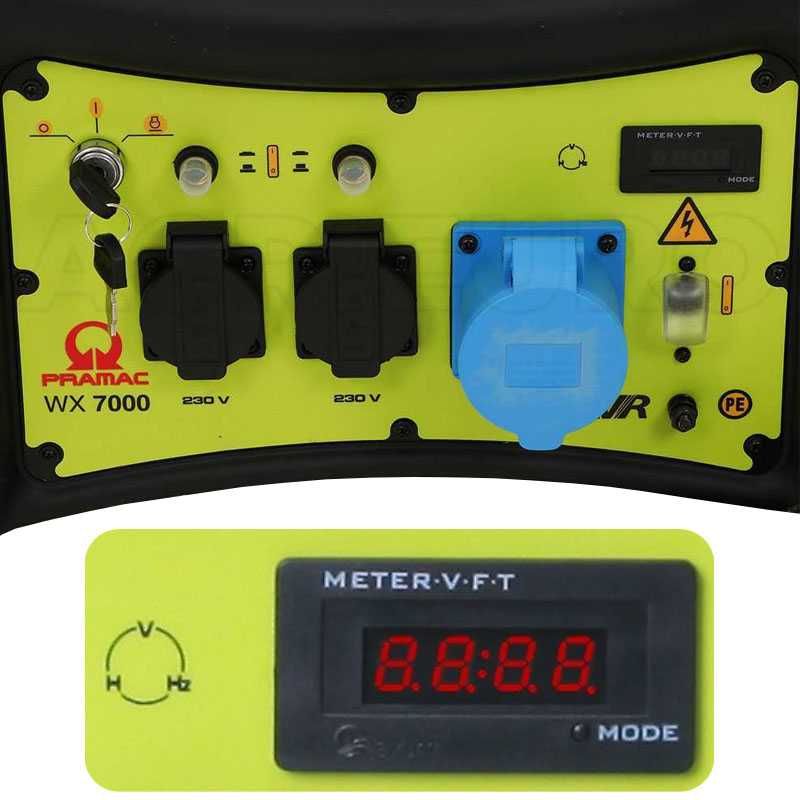 Generator de curent PRAMAC WX7000, 220V, 6.1 kW, benzina
