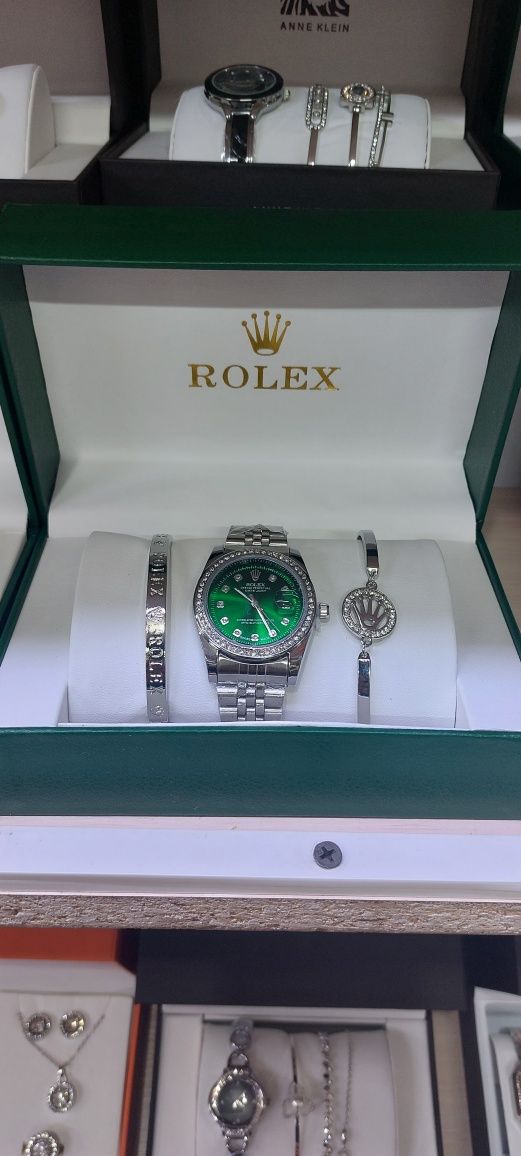 Подарочный набор часы Rolex, Chanel, Dior, Anne Klein