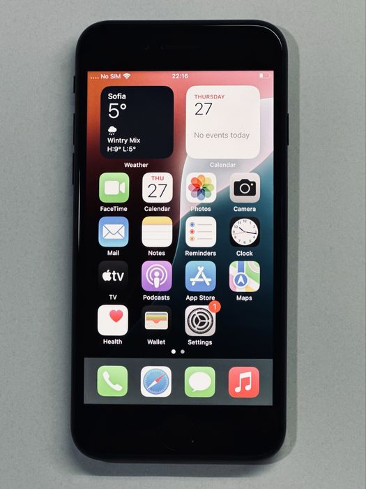 iPhone SE2020 Black 128GB 96% battery