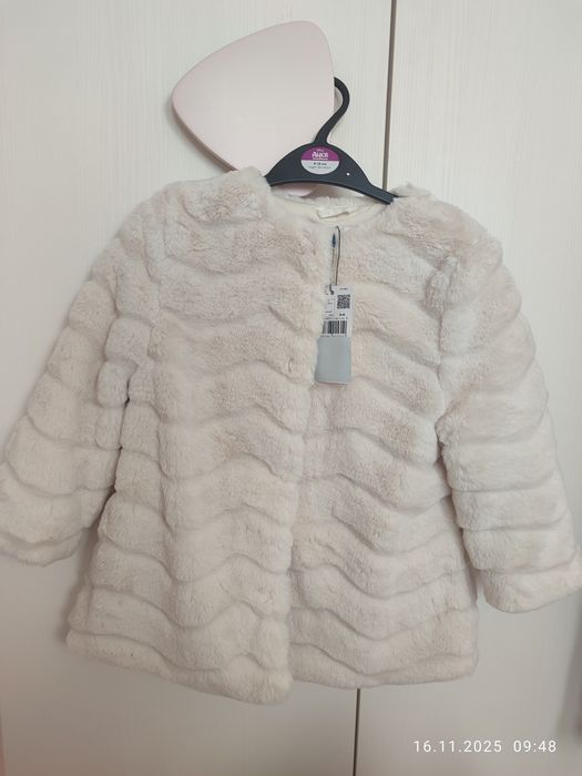 Ново MANGO детско палто, р-р 116 см