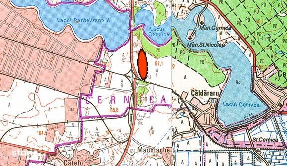 Teren Centura Est, Cernica